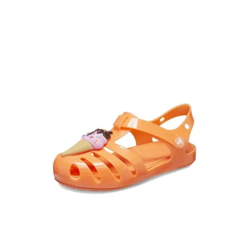 Crocs Детские сандалии Хурмово-оранжевый Kids