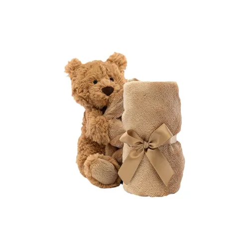 JELLYCAT Barcelona Bear Collection Успокаивающий Шарф Куклы Плюшевая кукла Трубы Высокое Полотенце 34 см Длина