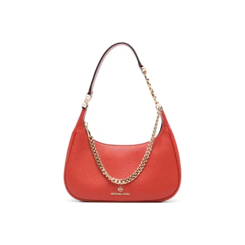 MICHAEL KORS Piper Зернистая текстура кожа кожа сумка через плечо сумка сумка женская красная