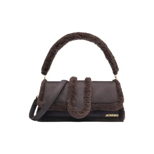 Jacquemus Коровья кожа Овечья шкура Сумка через плечо Сумка Женская Коричневый