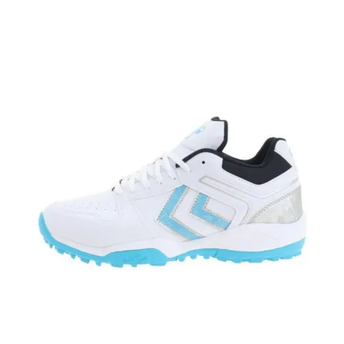 Hummel Grand Shooter 5 Амортизация Износостойкие Низкие Кроссовки для тренировок Унисекс Белый Синий