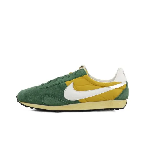 Nike Pre Montreal Racer Амортизация и Дышащий Низкий Топ Беговые кроссовки Унисекс Винтажный зеленый Желтый