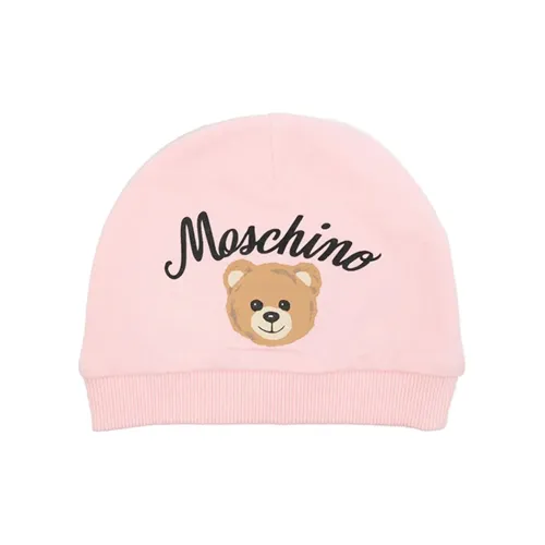 MOSCHINO Хлопок Шапки-бини Детский Розовый