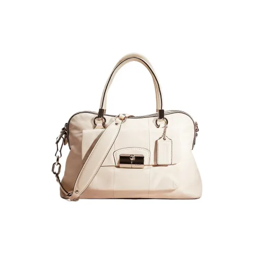 COACH Kristin Кожа Сумка через плечо Сумка Большая Женская Белая