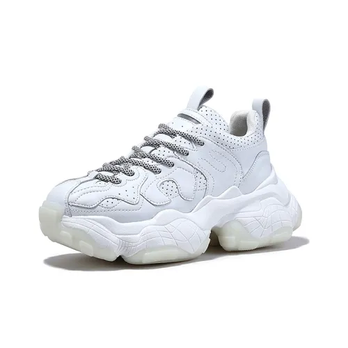 SELAIYA Устойчивые к истиранию Увеличивающие Высоту Низкие Кеды 5,5 см Женские Белые