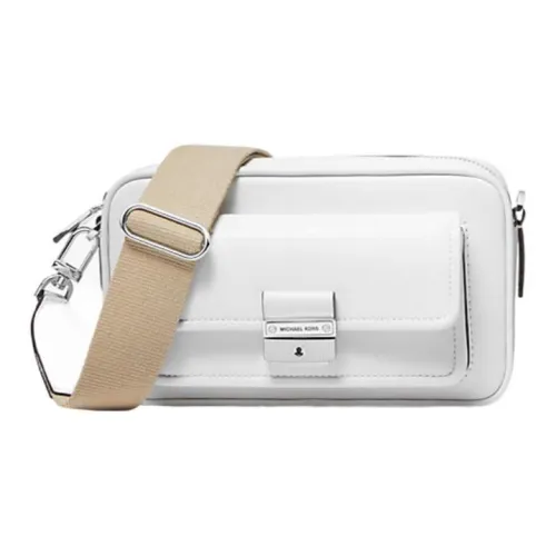 MICHAEL KORS Кожа Camera Сумка Сумка через плечо Средняя Женская Белая
