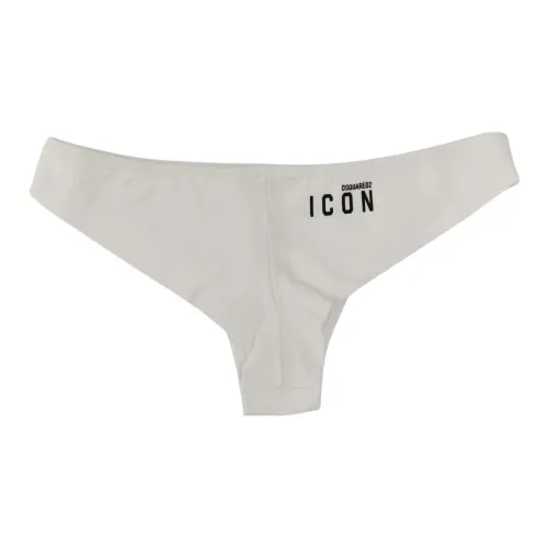 DSQUARED 2 Белый Женские Трусики-бикини