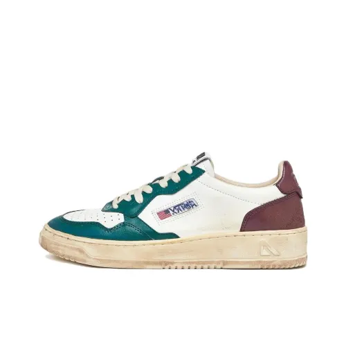 AUTRY Устойчивые к истиранию низкие кроссовки для скейтбординга Женские Белые