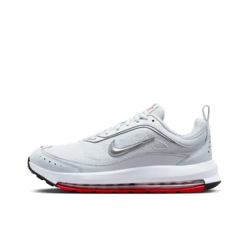Nike Air Max AP Амортизация и Дышащий Низкий Топ Беговые кроссовки Унисекс Белый