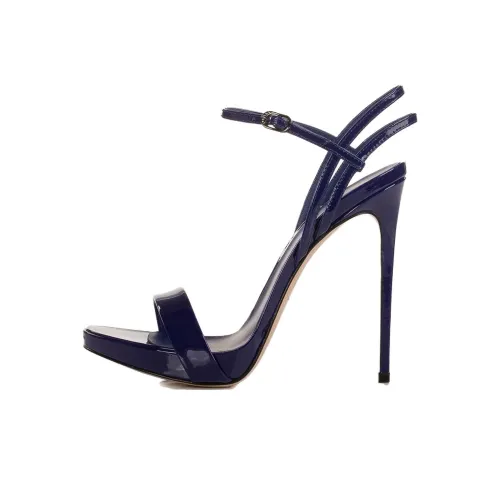 Le Silla Gwen One Strap Sandals 12cm Women's Blue Le Silla Gwen One Ремень Сандалии 12см Женские Синие