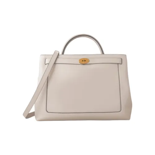 Mulberry Гладкая Телячья Кожа Сумка через плечо Сумка Обычная Женская Мел Белый