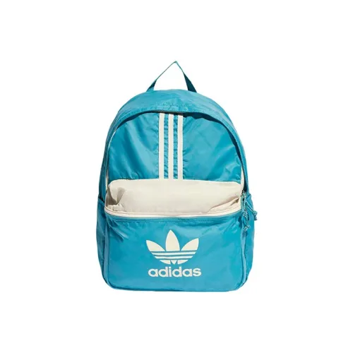 Adidas Originals Nylon Backpack Standard Unisex Light Blue