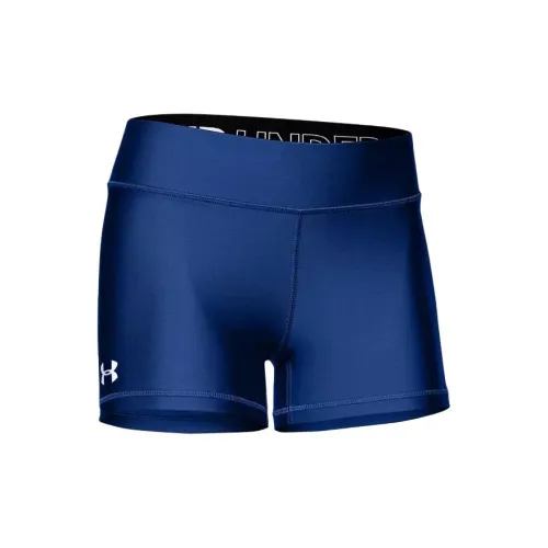 Under Armour HeatGear Синие Женские Шорты для Йоги