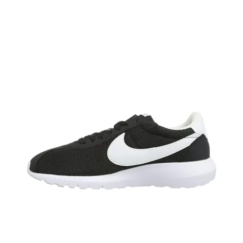 Nike Roshe LD Износостойкий и Легкий Низкий Топ Беговые кроссовки Унисекс Черный Белый