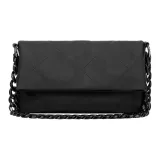 Большой ромб, узор, матовый, черный.