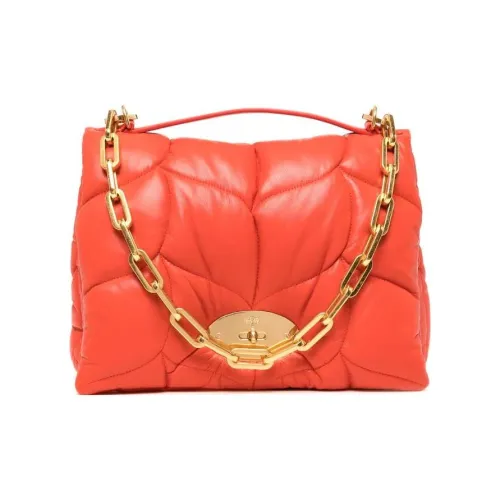 Mulberry Кожа Одно Плечо Сумка Женская Orange
