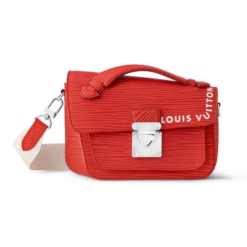 LOUIS VUITTON Monceau Сумка через плечо из коровьей кожи сумка обычная мужская цвет вермильон