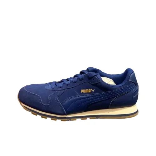PUMA 90s Runner Беговые кроссовки Низкий Топ Синий Мужской