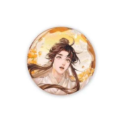 BEMOE Небесное благословение Gazing AT The Clouds And Луна Значок Аниме Artboard Принт Аниме мерч