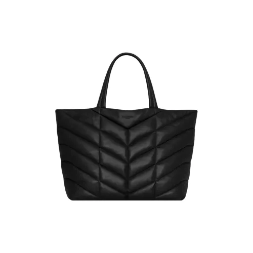 SAINT LAURENT Puffer Napa Овечья шкура Сумка Стандартная Мужская Черная