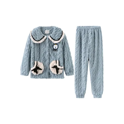 Shirley Озерно-голубой Женские Пижамные Комплекты