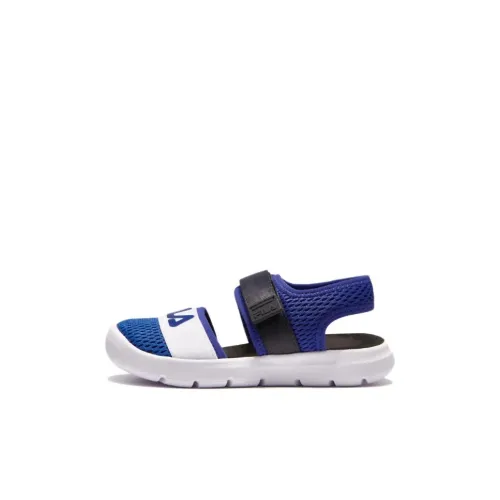 FILA KIDS Устойчивые к истиранию детские сандалии Синие Белые Для детей 3-7 лет