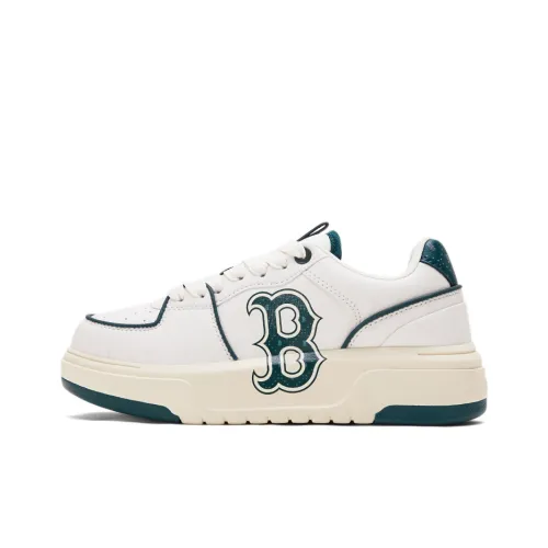 MLB Chunky Liner Low Топ Скейтборд Кроссовки Унисекс Бежево-зеленый