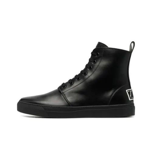 Valentino Garavani Высокие Кроссовки для скейтбординга Мужские Черные