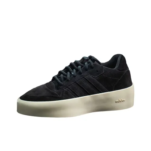Fear Of God x Adidas Originals FORUM Low Топ Скейтборд Кроссовки Мужские Черные