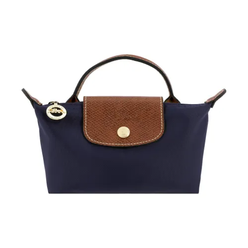 LONGCHAMP Le Pliage Холщовая сумка косметичка сумка-пельмени клатч мини сумка женская морской синий