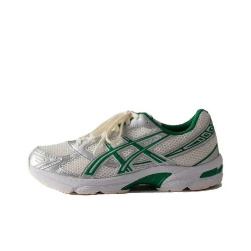 Asics Gel 1130 Low Топ Беговые кроссовки Мужские Бежево-зеленые