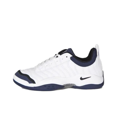 Nike Устойчивые к истиранию Дышащие Низкие Беговые кроссовки Унисекс Белые