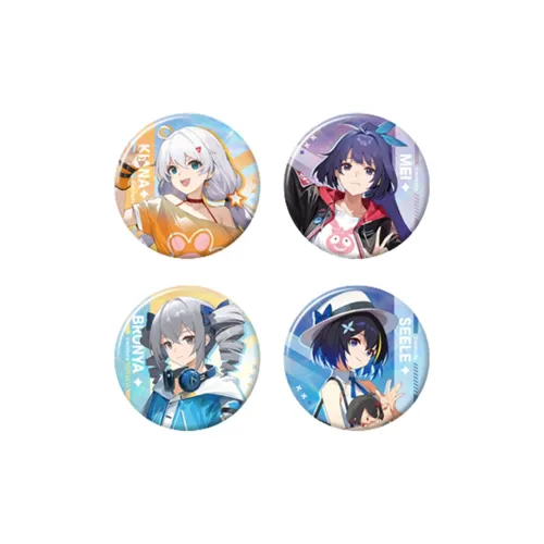 MIHOYO Summer Carnival Collection Жестяной значок мерч по IP