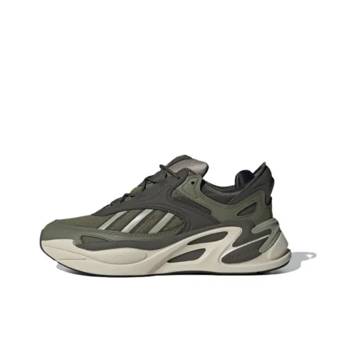Adidas Originals Ozmorphis Беговые кроссовки Низкий топ Зеленый Унисекс