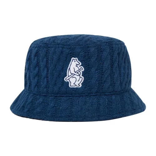 New Era Cotton Bucket Hats Унисекс Темно-синий