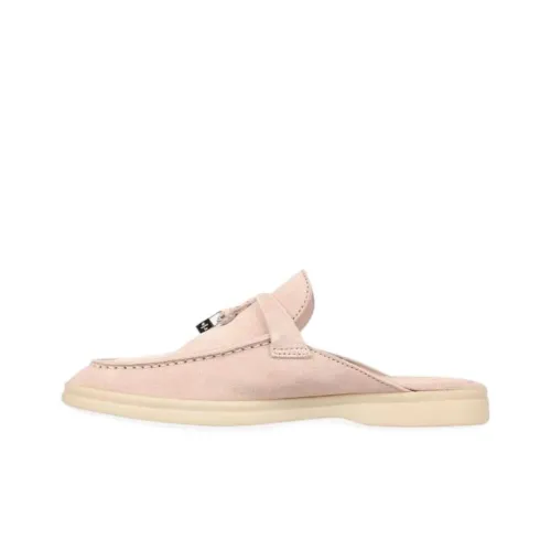 Loro Piana Домашние тапочки Женские Розовые
