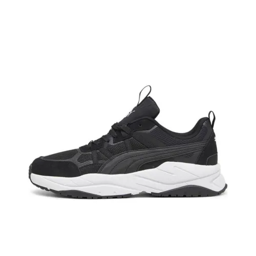 PUMA X RAY PUMA Устойчивый к истиранию MID Топ Casual Унисекс Черный