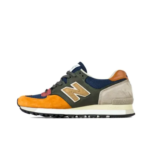 New Balance NB 575 Made in UK Surplus Амортизация и Дышащие Низкие Кроссовки для Бега Унисекс Оранжевые