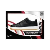 Подтвержденная версия - Базовая карта 10 AF1 Черный сатин