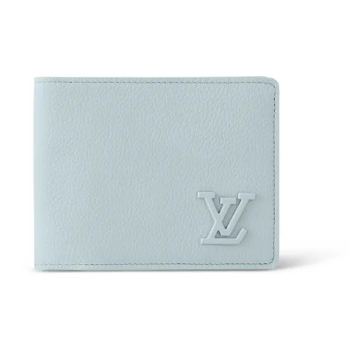 LOUIS VUITTON Multiple Коровья кожа Кошелек Обычный Мужской Облачно-голубой