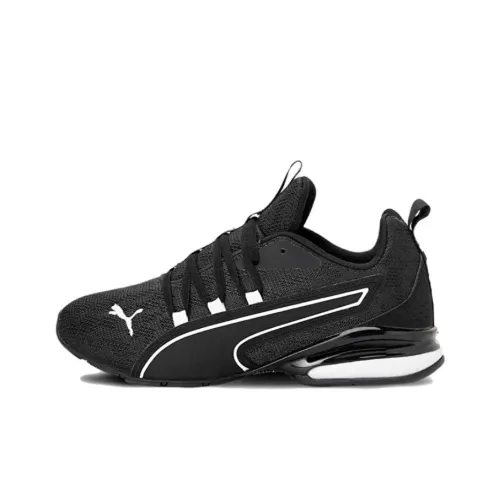 PUMA Axelion Беговые кроссовки Низкий Топ Черный Мужской