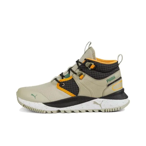 PUMA Pacer Future Trail Амортизация Износостойкий MID Топ Кэжуал Женские Серый