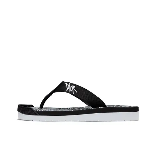 DIOR Totem Шлепанцы Мужские Черные