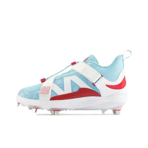 New Balance Lindor 2 Бутсы 'Винтаж Puerto RiCO' MID Топ Кроссовки для тренировок Мужской Белый синий красный