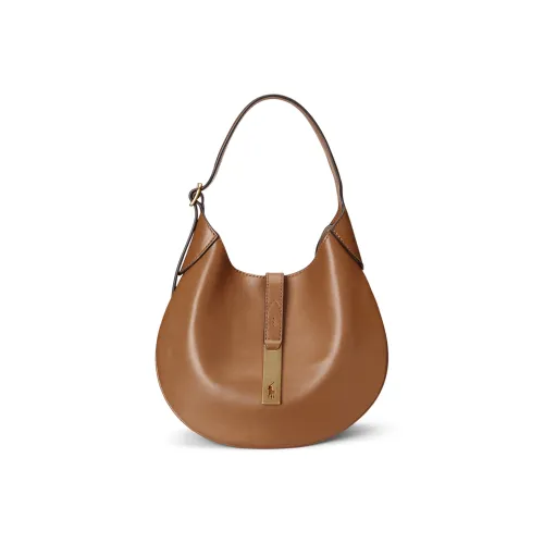 Polo Ralph Lauren Сумка из коровьей кожи сумка через плечо маленькая женская светло-коричневая