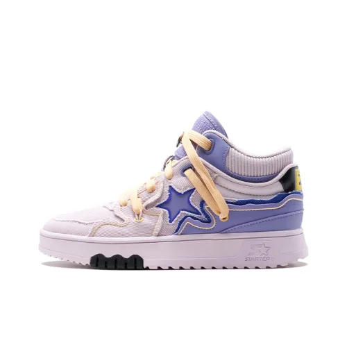 STARTER EP Slip-resistant и дышащие высокие кроссовки для скейтбординга мужские розовые