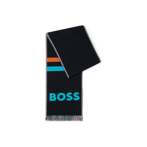 Hugo Boss Шерсть Вязаные Шарфы Мужские