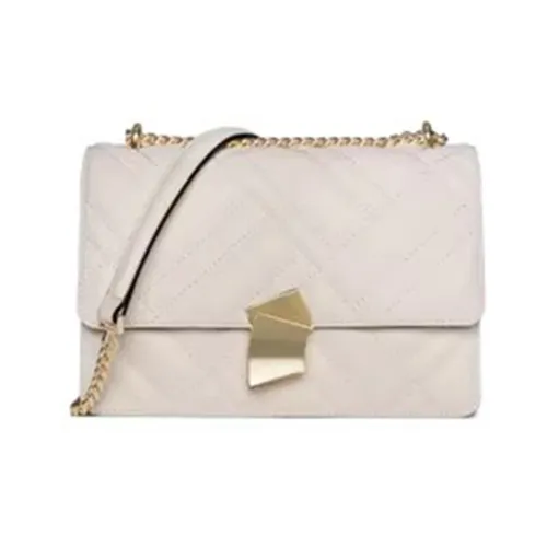 HONGU Коровья кожа Маленькая квадратная сумка Сумка через плечо Сумка на плечо Большая женская Темно-черный Экрю