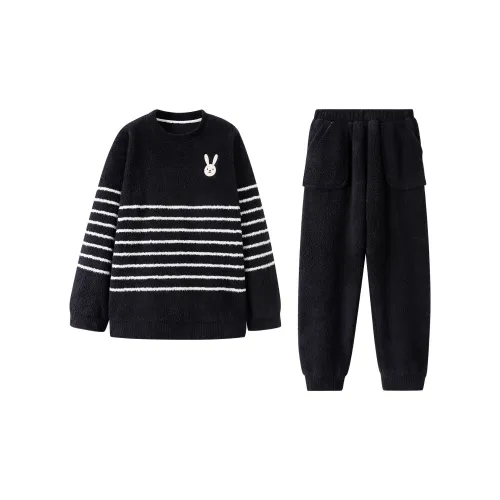 DAMOS·LOVE Черный мужской комплект пижам