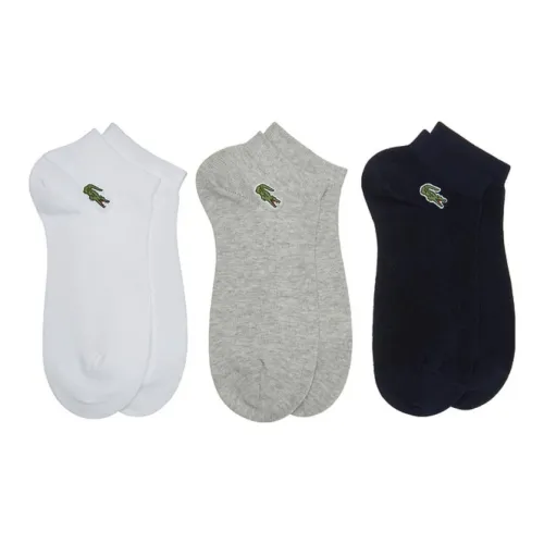 LACOSTE 3 шт. Темно-синий/Белый/Серый Унисекс Носки